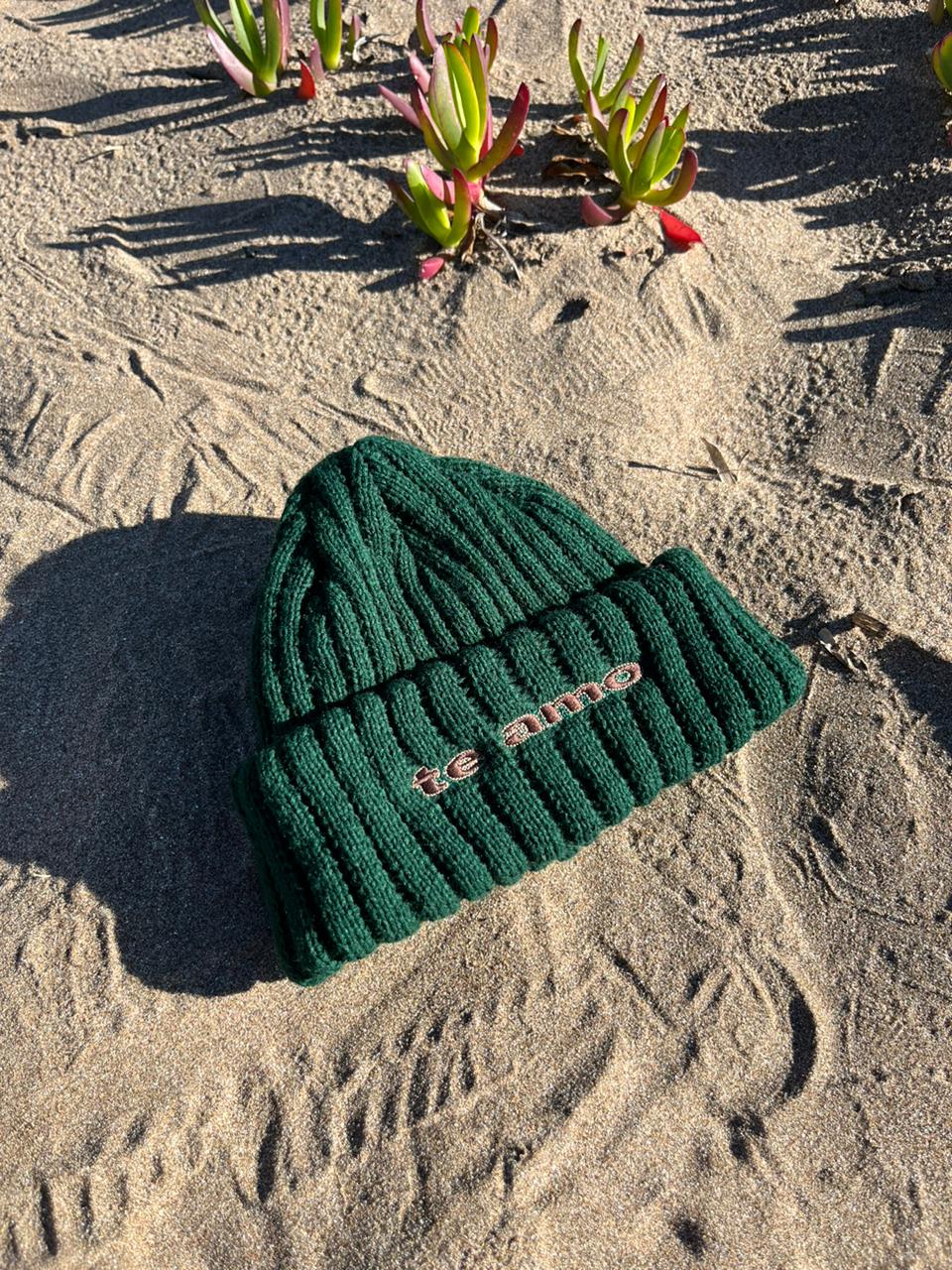 beanie teamo verde oscuro