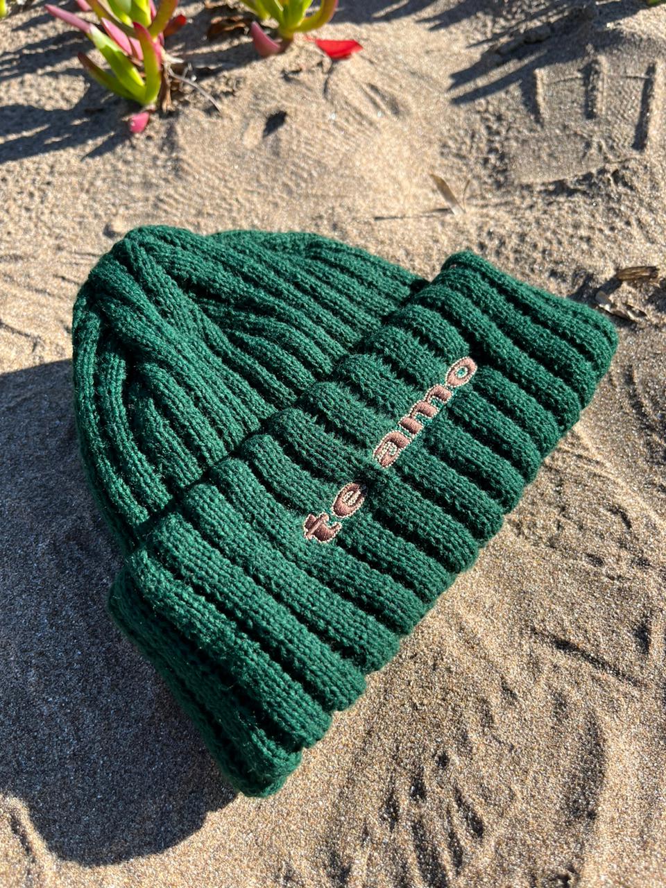 beanie teamo verde oscuro 2